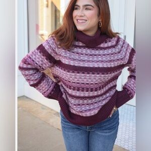 Evereve Petra Mixed Stitch Pullover Sweater